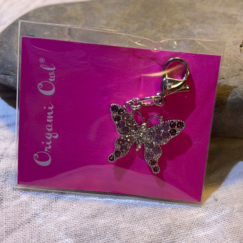 Butterfly charm dangle
